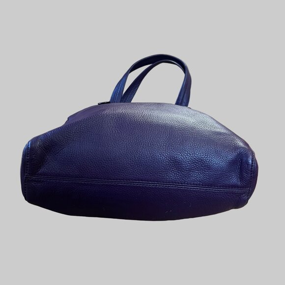 Michael Kors purple leather tote, NEW WITH TAGS! - Picture 4 of 6